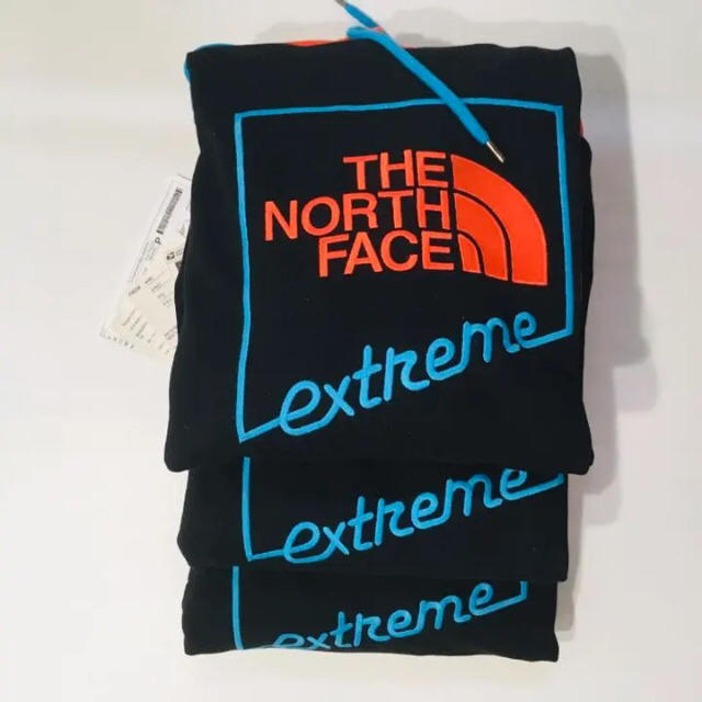 THE NORTH FACE(ザノースフェイス)の日本未発売！ノースフェイス L EXTREME 90 パーカー ブラック メンズのトップス(パーカー)の商品写真