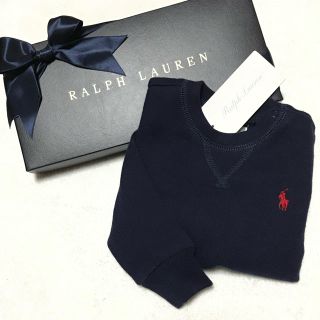 ラルフローレン(Ralph Lauren)の＊T☆mama様 専用＊ 新品 裏起毛スウェットシャツ ネイビー(トレーナー)