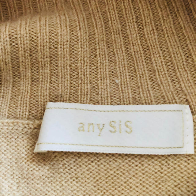 anySiS(エニィスィス)のany SiS  タートルニット　カシミヤ混　セーター レディースのトップス(ニット/セーター)の商品写真