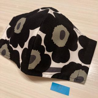 マリメッコ(marimekko)のあい様専用☆2点　立体　インナーマスク　黒7(その他)