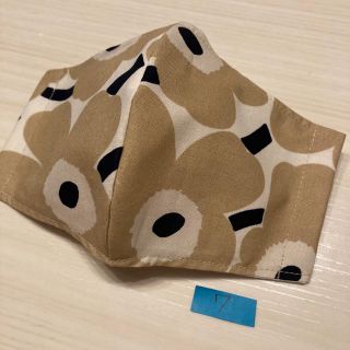 マリメッコ(marimekko)の立体　インナーマスク　ベージュ7(その他)