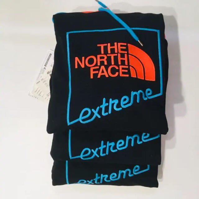 THE NORTH FACE(ザノースフェイス)の日本未発売！ノースフェイス XXL EXTREME 90 パーカー ブラック メンズのトップス(パーカー)の商品写真