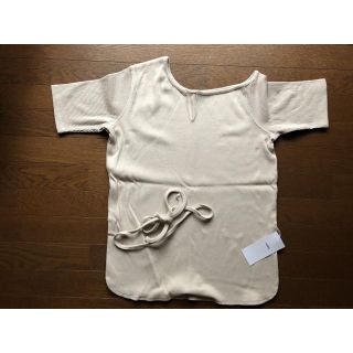 ミスティック(mystic)の【新品・タグ付き】mystic ワンショルリブトップス(Tシャツ(半袖/袖なし))