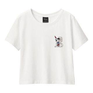 ディズニー(Disney)の【新品】GU ディズニーコラボ　ピノキオTシャツ(Tシャツ(半袖/袖なし))