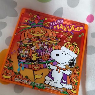 スヌーピー(SNOOPY)のUSJスヌーピーハロウィーンミラー&ミニハンカチ(ミラー)