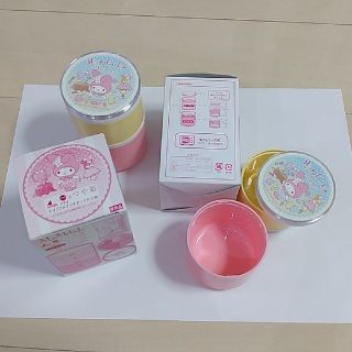 マイメロディ(マイメロディ)のランチボックス　２個セット　マイメロディ　(弁当用品)