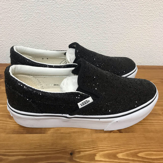 【VANS】新品 ラメ グリッター スリッポン 23〜23.5cm 1