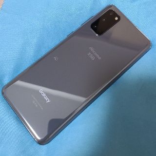 ギャラクシー(Galaxy)のdocomo Galaxy S20 5G SC-51A コスミックグレー半訳あり(スマートフォン本体)