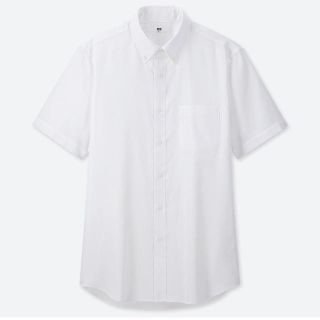 ユニクロ(UNIQLO)のユニクロ　ドライイージーケアオックスフォードシャツ（ボタンダウンカラー）(シャツ)