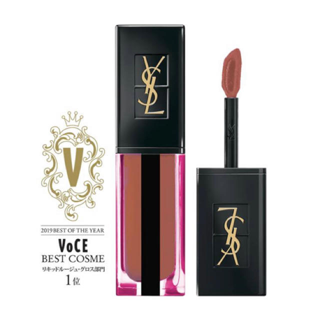 Yves Saint Laurent Beaute(イヴサンローランボーテ)のYSL ルージュ ピュールクチュール ヴェルニ ウォーターステイン 610 コスメ/美容のベースメイク/化粧品(リップグロス)の商品写真