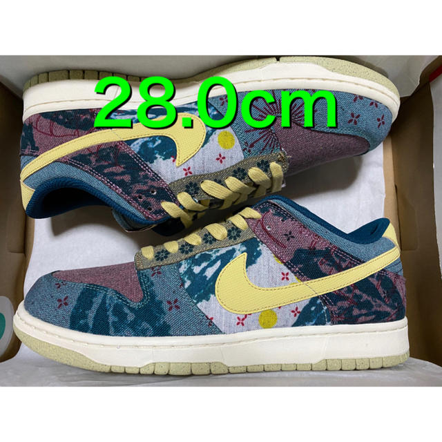 28.0cm NIKE DUNK LOW SP COMMUNITY GARDEN