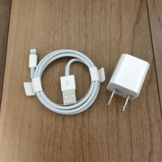 アップル(Apple)のiPhone 充電器&充電ケーブル　純正品(バッテリー/充電器)