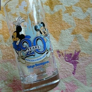 ディズニー(Disney)のディズニー グラス 20周年記念(キャラクターグッズ)