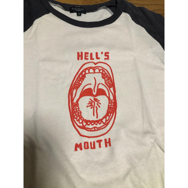 Paul Smith(ポールスミス)のポールスミス　ラグランTシャツ　七分袖　Mサイズ メンズのトップス(Tシャツ/カットソー(七分/長袖))の商品写真