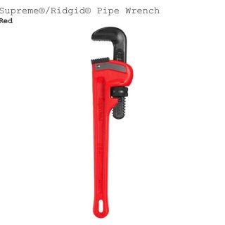 シュプリーム(Supreme)のSupreme Ridgid Pipe Wrench Red パイプレンチ(工具/メンテナンス)