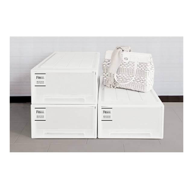 フィッツケース MONO ホワイト M-53 インテリア/住まい/日用品の収納家具(ケース/ボックス)の商品写真