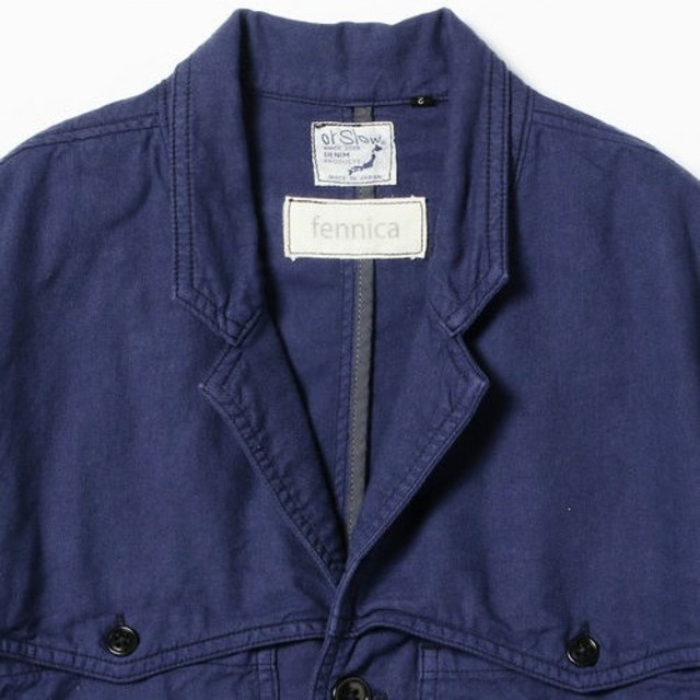 orSlow fennica デニムブルー カバーオール 乗っ orSlow fennica デニムブルー カバーオール 乗っ