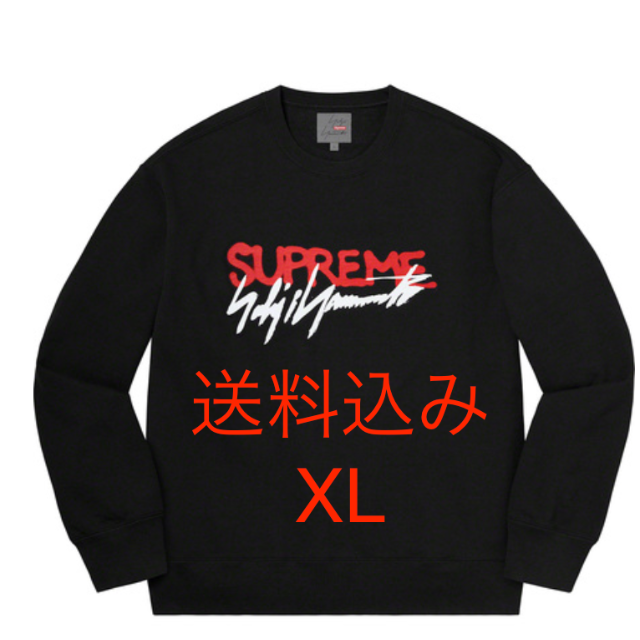 ブラックサイズSupreme / Yohji Yamamoto Crewneck