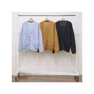 アンユーズド(UNUSED)のunused 19aw mohair knit cardigan (カーディガン)