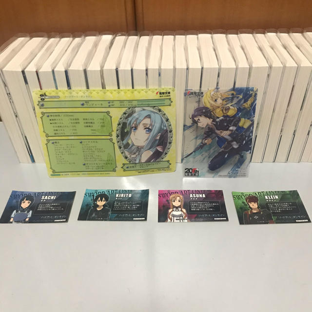 ソードアートオンライン SAO 1-21巻 プログレッシブ 1-2巻 おまけ付き 3