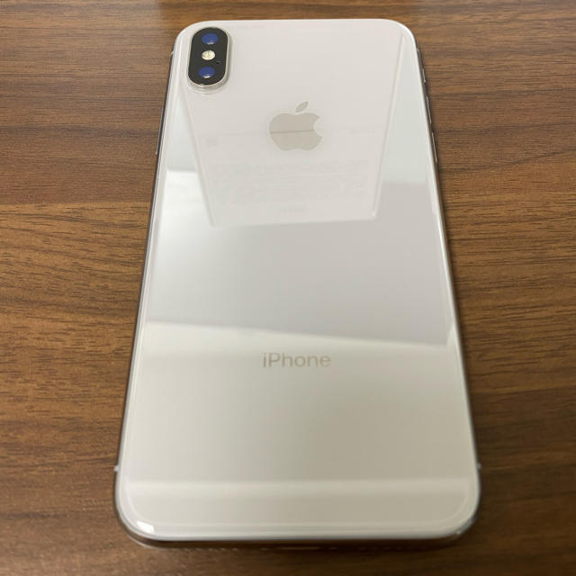 iPhone X Silver 64 GB docomo simロック解除済