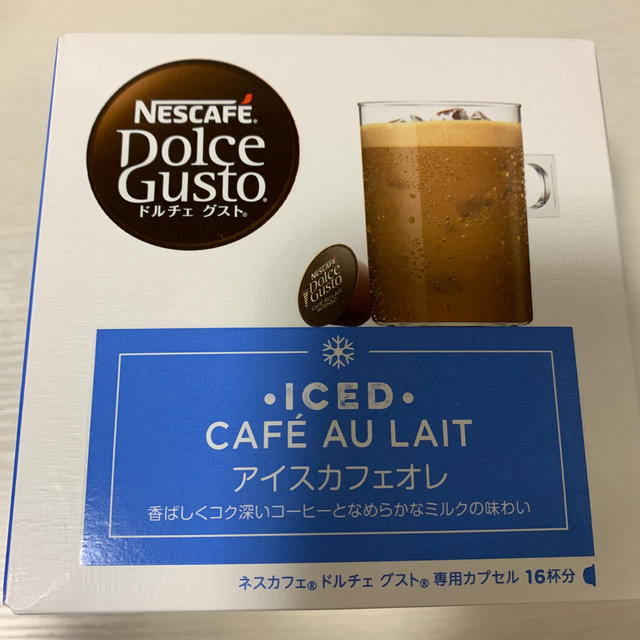 Nestle(ネスレ)のドルチェグスト　アイスカフェオレ　16杯分2箱と余り7杯分 食品/飲料/酒の飲料(コーヒー)の商品写真