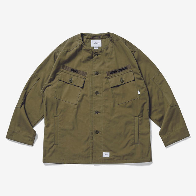 S 20AW  WTAPS SCOUT / LS / COTTON シャツ　OD