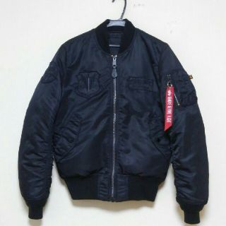 アルファインダストリーズ(ALPHA INDUSTRIES)の【pupupu様専用】アルファ MA-1 TIGHT ユニパッチ【ブラック★S】(フライトジャケット)