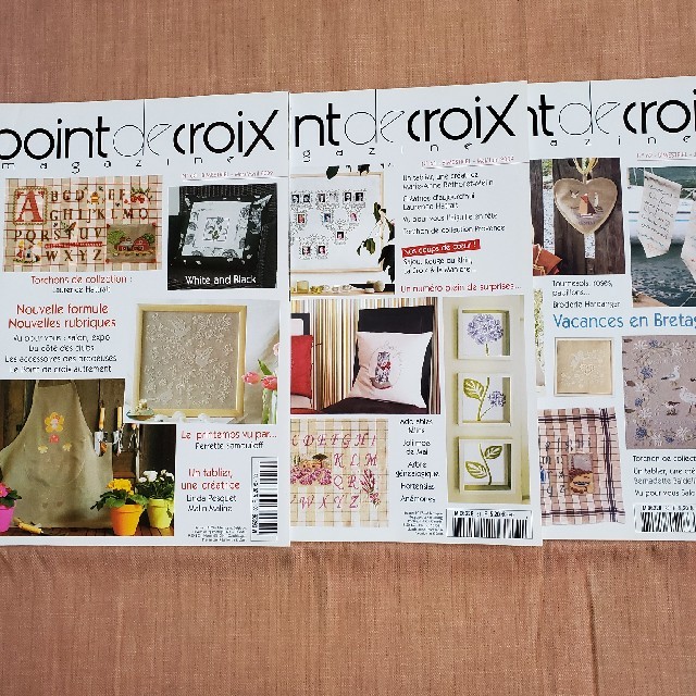 クロスステッチ　point de croix 60 61 62