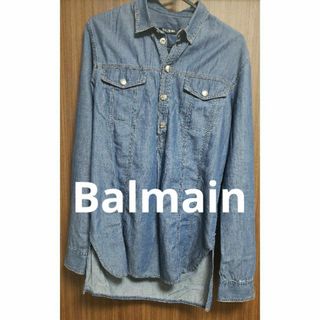 バルマン(BALMAIN)のレアbalmain　デニムシャツ(シャツ)