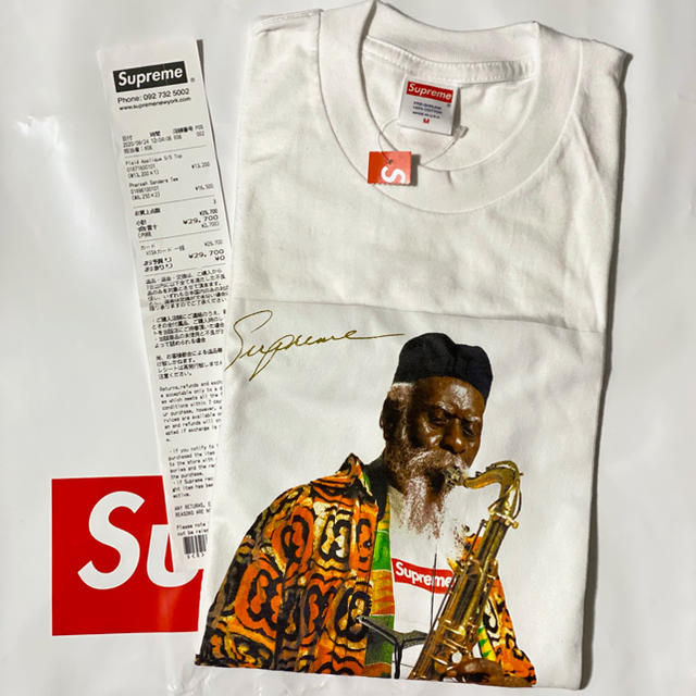 supreme pharaoh thunders tee navy m