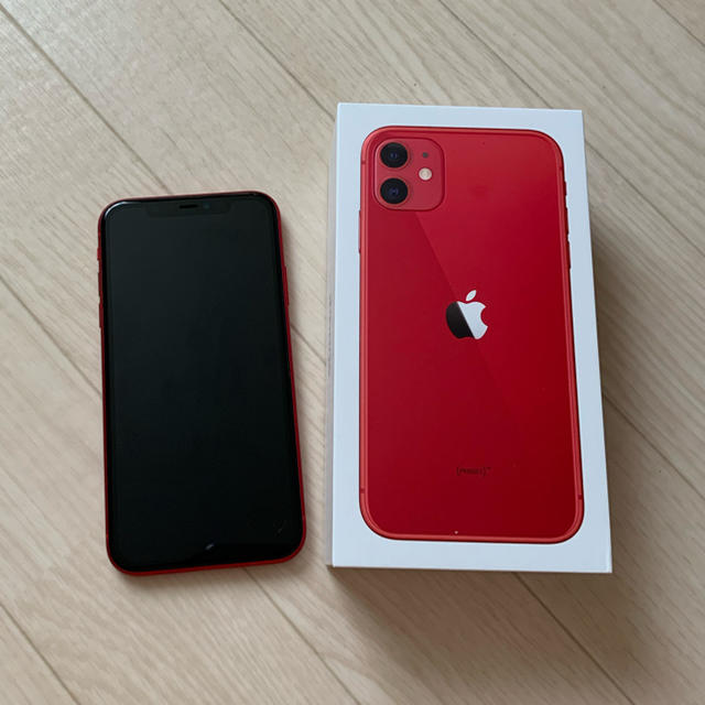 iPhone11 64GB プロダクトレッド