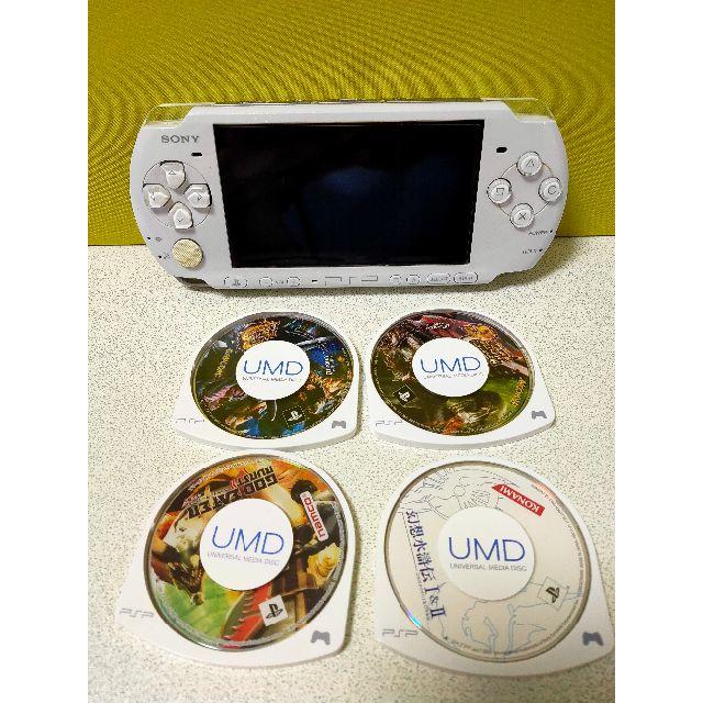 PSP-3000＋ソフト4本セット（充電器付き）