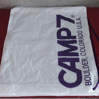 CAMP7 ビニール袋 ショップ袋 巾着袋 キャンプセブン Right-on(ショップ袋)