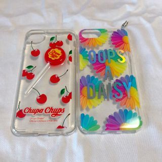 クレアーズ(claire's)のチュッパチャプス＆クレアーズiphone6.7.8ケース2点セット(iPhoneケース)