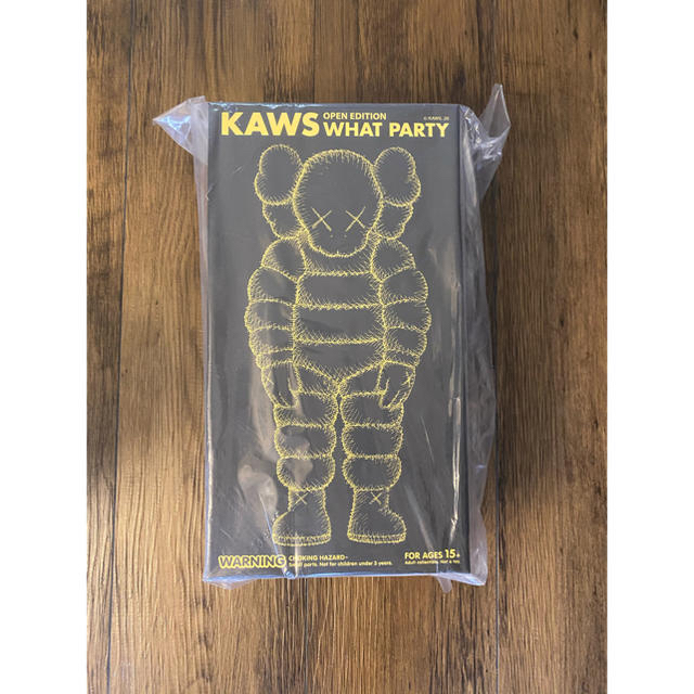 MEDICOM TOY(メディコムトイ)のKAWS WHAT PARTY YELLOW/カウズ ワット パーティー  エンタメ/ホビーのフィギュア(その他)の商品写真