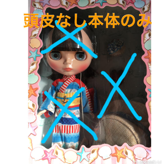 Takara Tomy(タカラトミー)のブライス　シー・セイラー・シー頭皮なし本体のみ ハンドメイドのぬいぐるみ/人形(人形)の商品写真