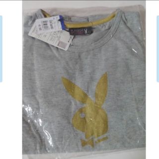 プレイボーイ(PLAYBOY)の【新品】PLAYBOY長袖Ｔシャツ LLサイズ(Tシャツ(長袖/七分))