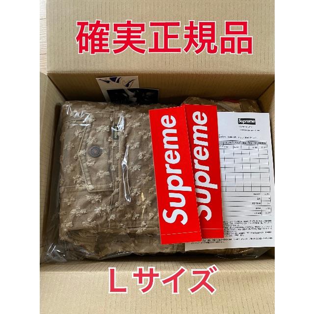 誕生日プレゼント Supreme - L Supreme Hole PunchTrucker Jacket G