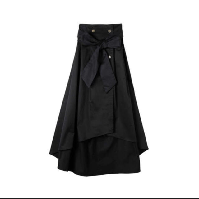 eimy istoire(エイミーイストワール)のウエストリボンとレンチスカート レディースのスカート(ロングスカート)の商品写真