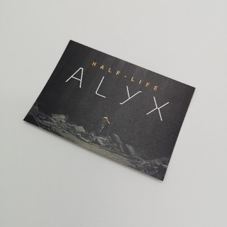 HALF-LIFE ハーフライフ ALYX Steamダウンロードコードカード(PCゲームソフト)