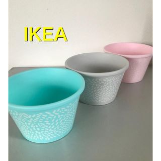 イケア(IKEA)のIKEA 食器/プラスチックボウル　新品3個セット(食器)