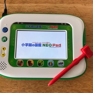 ショウガクカン(小学館)のうみ様ご予約　専用　小学館ネオパッド　生き物　中古(知育玩具)