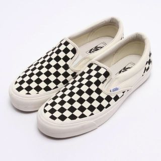 バンズボルト(VANS VAULT)の【VANS】VAULT OG CLASSIC バンズボルトチェッカー スリッポン(スニーカー)