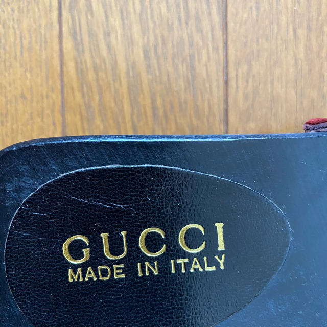 Gucci(グッチ)の【未使用】グッチ　Gucci  サンダル　夏冬兼用　24.5cm レディースの靴/シューズ(サンダル)の商品写真