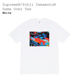 シュプリーム(Supreme)のsupreme/Yohji Yamamoto GameOver Tee Sサイズ(Tシャツ/カットソー(半袖/袖なし))