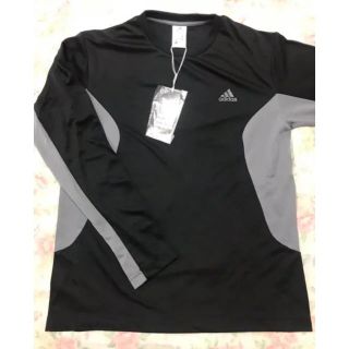 アディダス(adidas)の新品・未使用！アディダス 長袖 シャツ O  LLサイズ【177〜183】(Tシャツ/カットソー(七分/長袖))