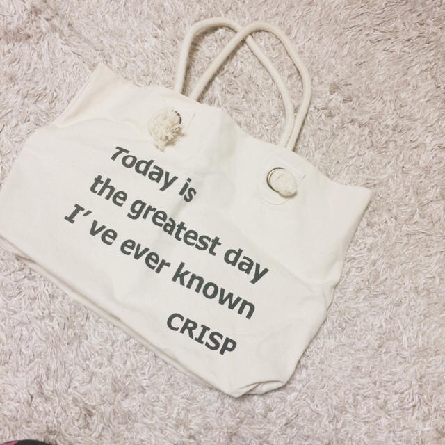 Crisp(クリスプ)の【最終】crisp 🌹 トートバッグ レディースのバッグ(トートバッグ)の商品写真