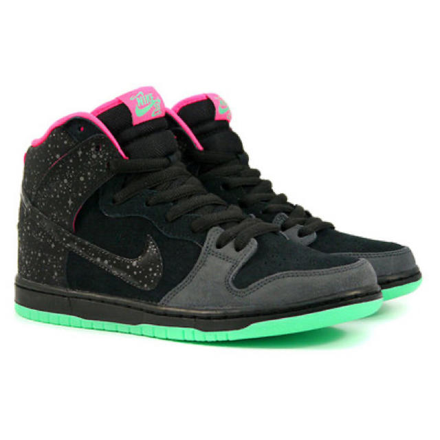 nike dunk hi premium sb northern lightsスニーカー