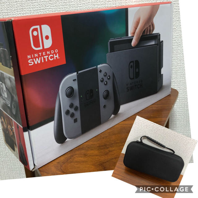 任天堂 switch 本体 旧型 グレー used品☆ケース付き☆ - 家庭用ゲーム ...